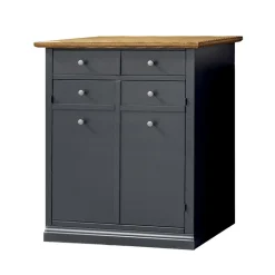 Scarpiera in Legno Impiallacciato Toulipier Made in Italy - Visnus