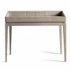 Scrittoio di design moderno in legno noce, l.105xp.65cm, Acario