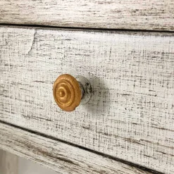 Scrittoio Fatto a Mano in Legno Massello con Cassetti Made in Italy - Amela