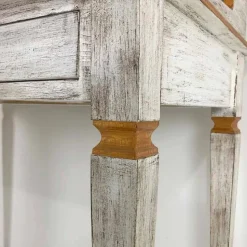 Scrittoio Fatto a Mano in Legno Massello con Cassetti Made in Italy - Amela