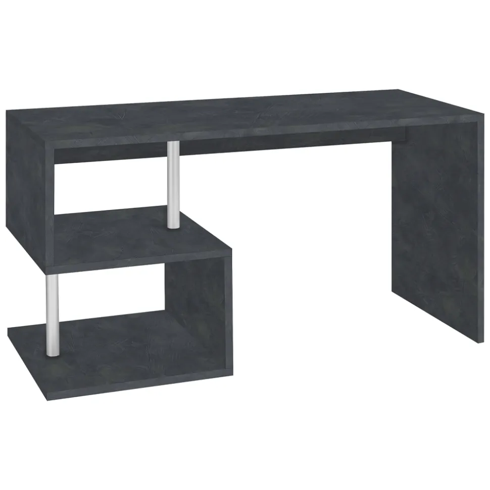 Scrivania Bianca o Ardesia in Legno di Design Italiano 3 Misure - Michel
