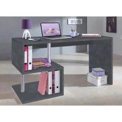 Scrivania Bianca o Ardesia in Legno di Design Italiano 3 Misure - Michel