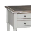 Scrivania con 5 Cassetti in Legno Massiccio Made in Italy - Fontus