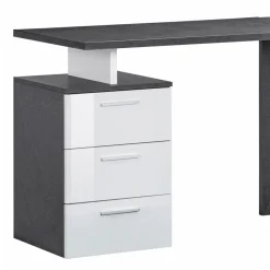 Scrivania da Ufficio Angolare in Legno Nobilitato 2 Finiture - Analuisa