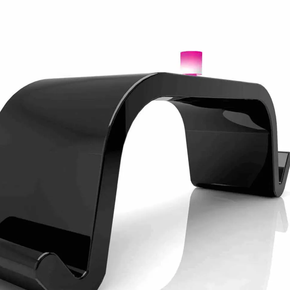 Scrivania da ufficio design moderno Acton, bianco nero o oro