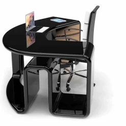 Scrivania da ufficio di design con cassetti fatta in Italia, Milazzo