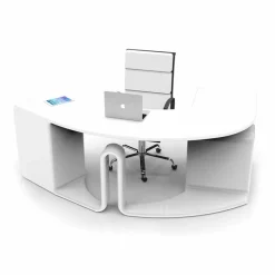 Scrivania da ufficio di design con cassetti fatta in Italia, Milazzo