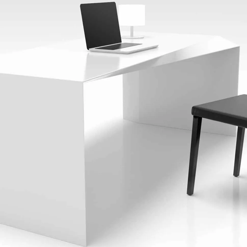 Scrivania da ufficio di moderno design realizzata in Italia, Mistretta