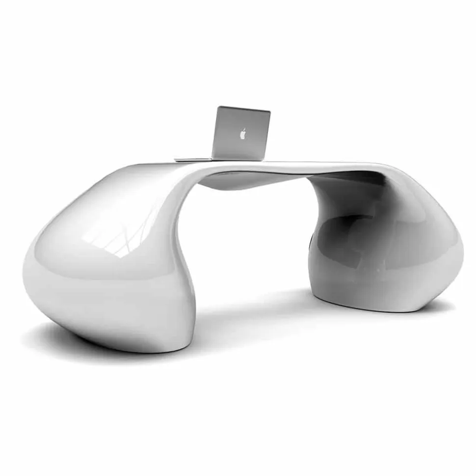 Scrivania da ufficio di moderno design made in Italy, Telese