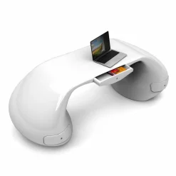 Scrivania da ufficio di moderno design made in Italy, Telese