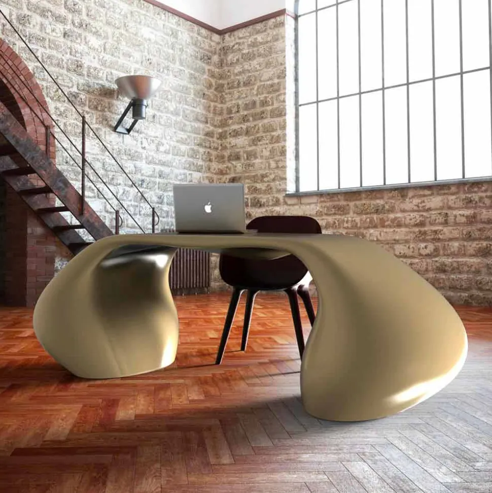 Scrivania da ufficio di moderno design made in Italy, Telese