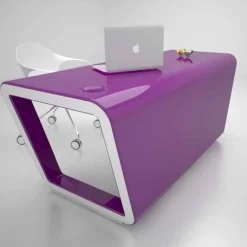 Scrivania Design in Solid Surface Ego Made in Italy
