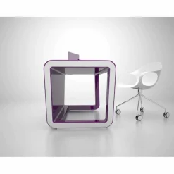 Scrivania Design in Solid Surface Ego Made in Italy