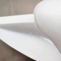 Scrivania design moderno da ufficio Boomerang made in Italy