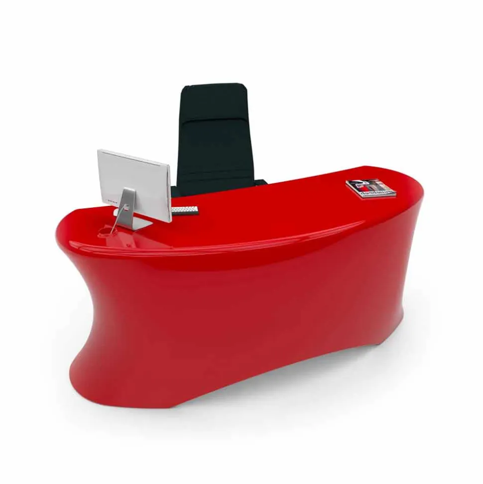 Scrivania Design Moderno Ely Made in Italy