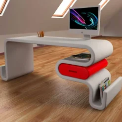Scrivania design moderno per ufficio Flex Made in Italy