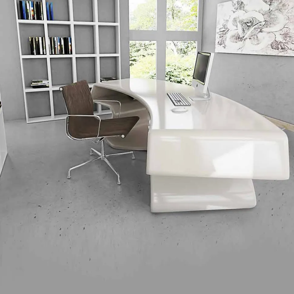 Scrivania di design da ufficio prodotta in Italia, Tignale