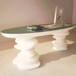 Scrivania di design moderna da ufficio Aldington fatta a mano