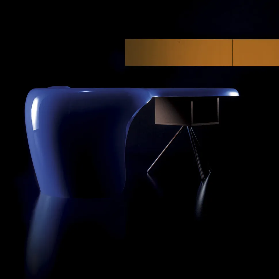Scrivania direzionale di Karim Rashid in poliuretano in Diverse Finiture - James