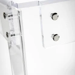 Scrivania in Plexiglass Trasparente Design Moderno Made in Italy - Vichy