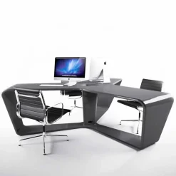 Scrivania multipostazione da ufficio, design moderno, Ta3le