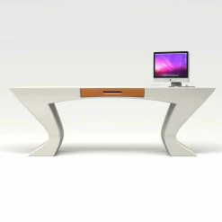 Scrivania per ufficio design moderno Nefertiti made in Italy