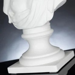 Scultura in ceramica artigianale Bianca 100% Made in Italy Fabas 1