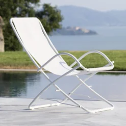Sdraio Pieghevole da Giardino in Acciaio Zincato Made in Italy 2 Pezzi – Hobbit