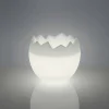 Secchiello portaghiaccio bianco luminoso Slide Kalimera, made in Italy
