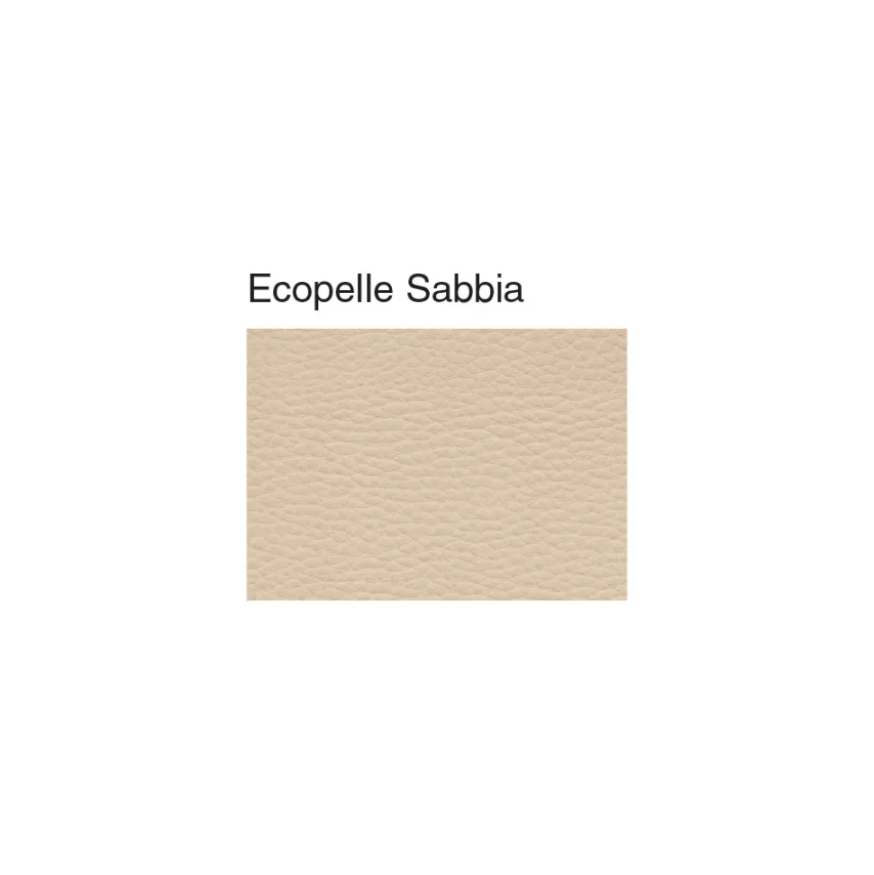 Sedia Classica in Legno di Faggio Schienale Decorato e Ecopelle - Milissa