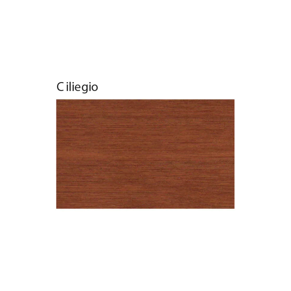 Sedia Classica in Legno di Faggio Schienale Decorato e Tessuto - Milissa