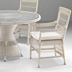 Sedia con Braccioli da Esterno in Polyrattan - Gigi