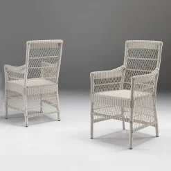 Sedia con Braccioli da Esterno in Polyrattan - Gigi
