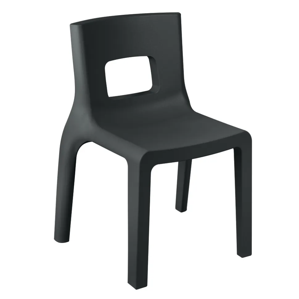 Sedia da Cucina Impilabile in Polietilene Made in Italy 2 Pezzi - Alassio