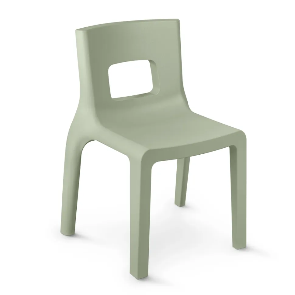 Sedia da Cucina Impilabile in Polietilene Made in Italy 2 Pezzi - Alassio
