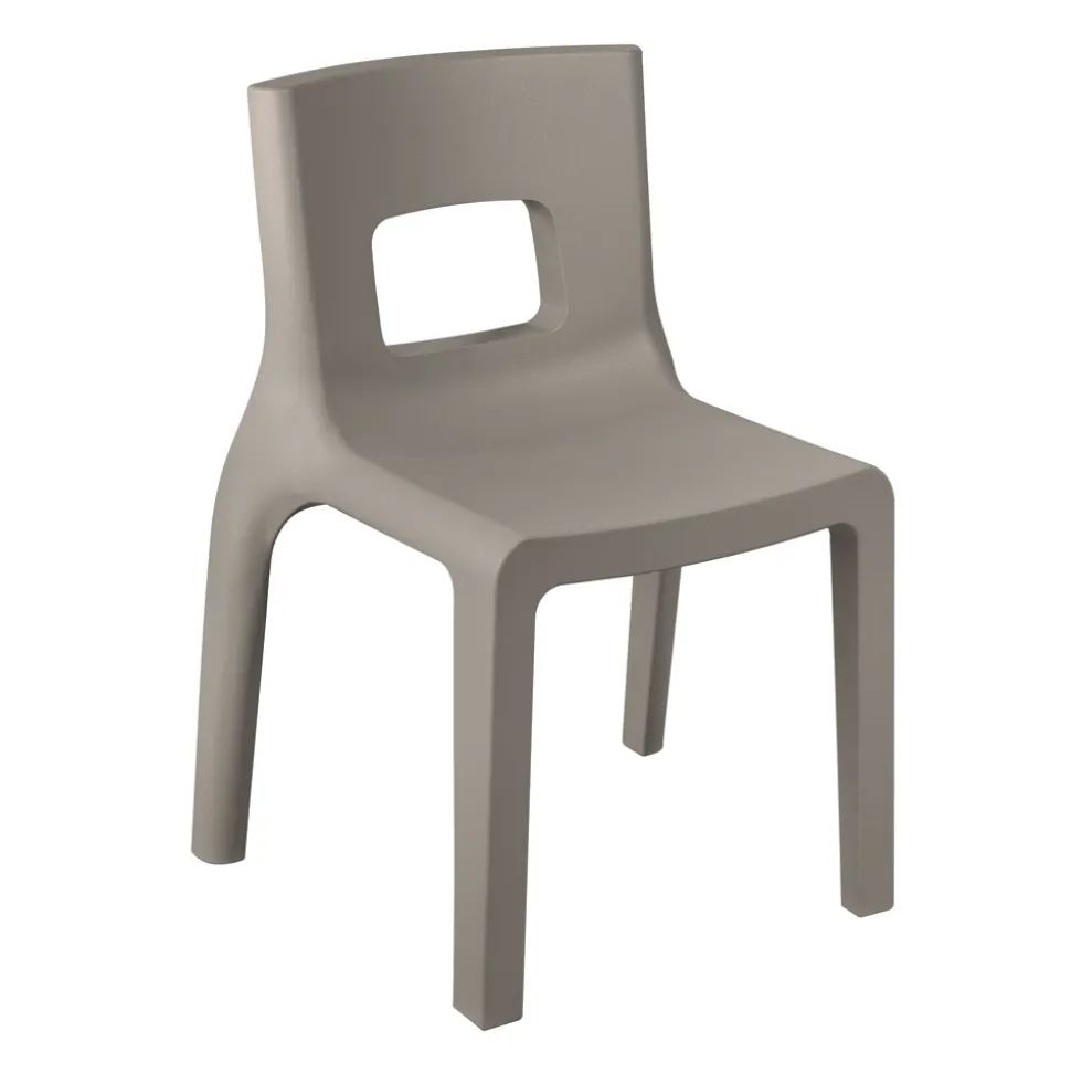 Sedia da Cucina Impilabile in Polietilene Made in Italy 2 Pezzi - Alassio