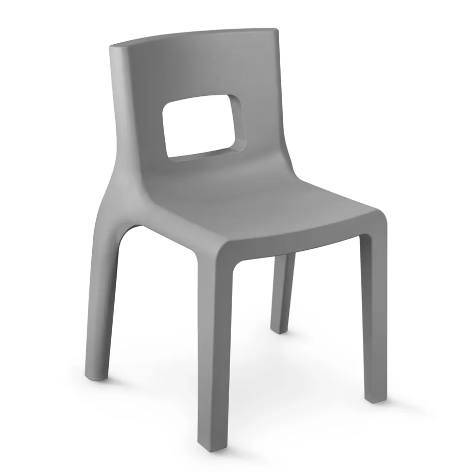Sedia da Cucina Impilabile in Polietilene Made in Italy 2 Pezzi - Alassio