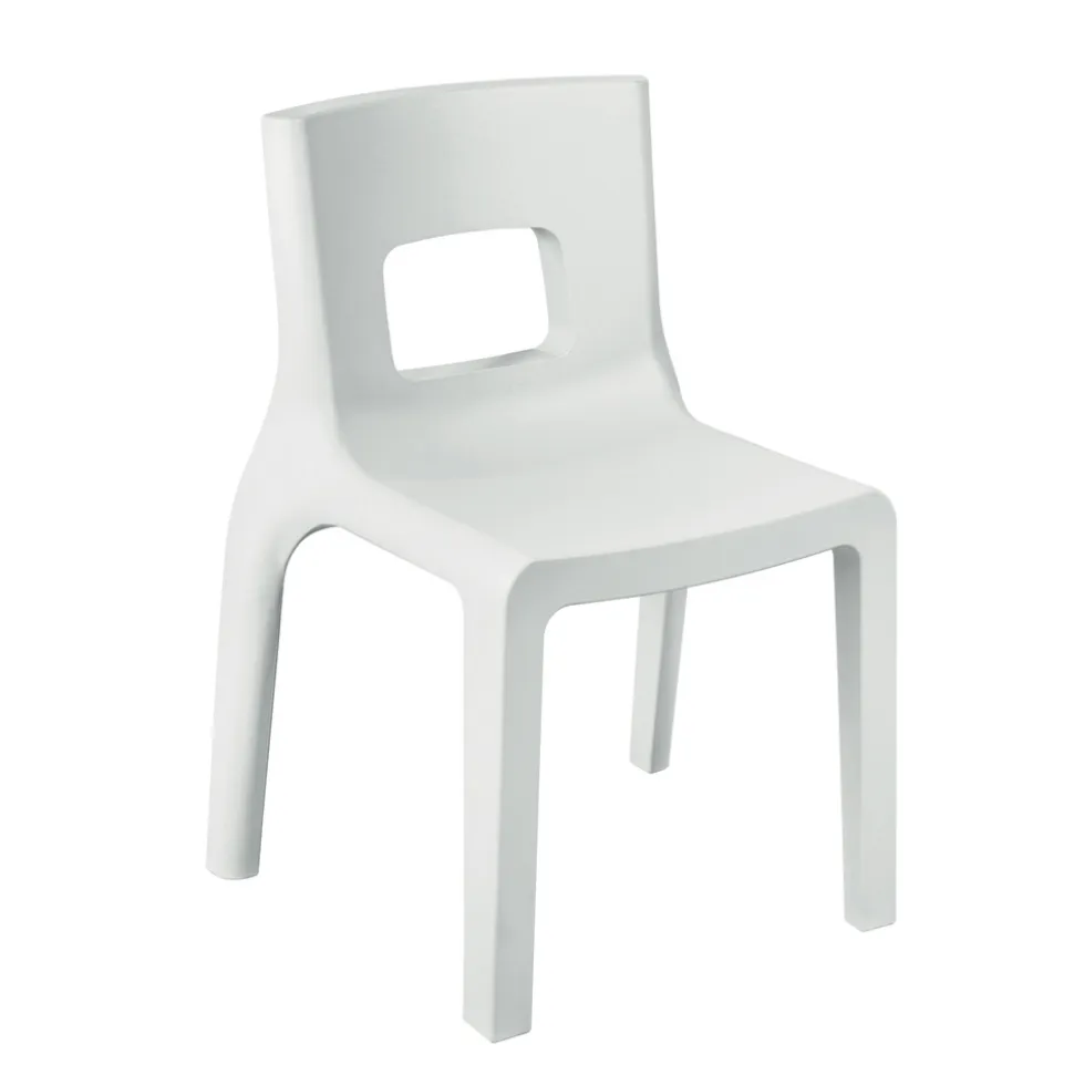 Sedia da Cucina Impilabile in Polietilene Made in Italy 2 Pezzi - Alassio