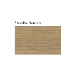 Sedia da Cucina in Legno di Faggio e Seduta in Ecopelle Design - Florent
