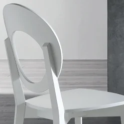 Sedia da Cucina in Legno Massello di Faggio Design Italiano - Marrine