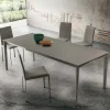 Sedia da Cucina Rivestita in Tessuto Realizzata in Italia, 2 Pezzi - Mawi