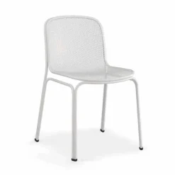 Sedia da Esterno Impilabile in Metallo Made in Italy, 4 Pezzi - Prunella