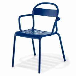Sedia da Esterno in Alluminio Impilabile Made in Italy, 4 Pezzi - Ulyssa