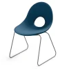 Sedia da Esterno in Polietilene e Base Ferro Made in Italy 2 pezzi - Ashley