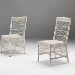 Sedia da Esterno in Polyrattan con Cuscino Opzionale - Gigi