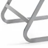 Sedia da Giardino Impilabile in Acciaio Design Moderno Made in Italy - Boston