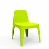 Sedia da giardino impilabile in polipropilene Solid Vondom, di design, 4 pezzi