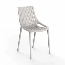 Sedia da Giardino in Plastica Colorata Impilabile 4 Pezzi - Ibiza by Vondom