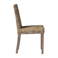 Sedia da Giardino Realizzata in Legno e Fibra in Grey Kubu - Bosco