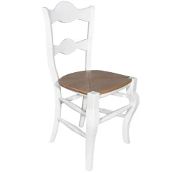 Sedia da Pranzo con Struttura in Faggio e Seduta in Frassino Made in Italy - Winnie